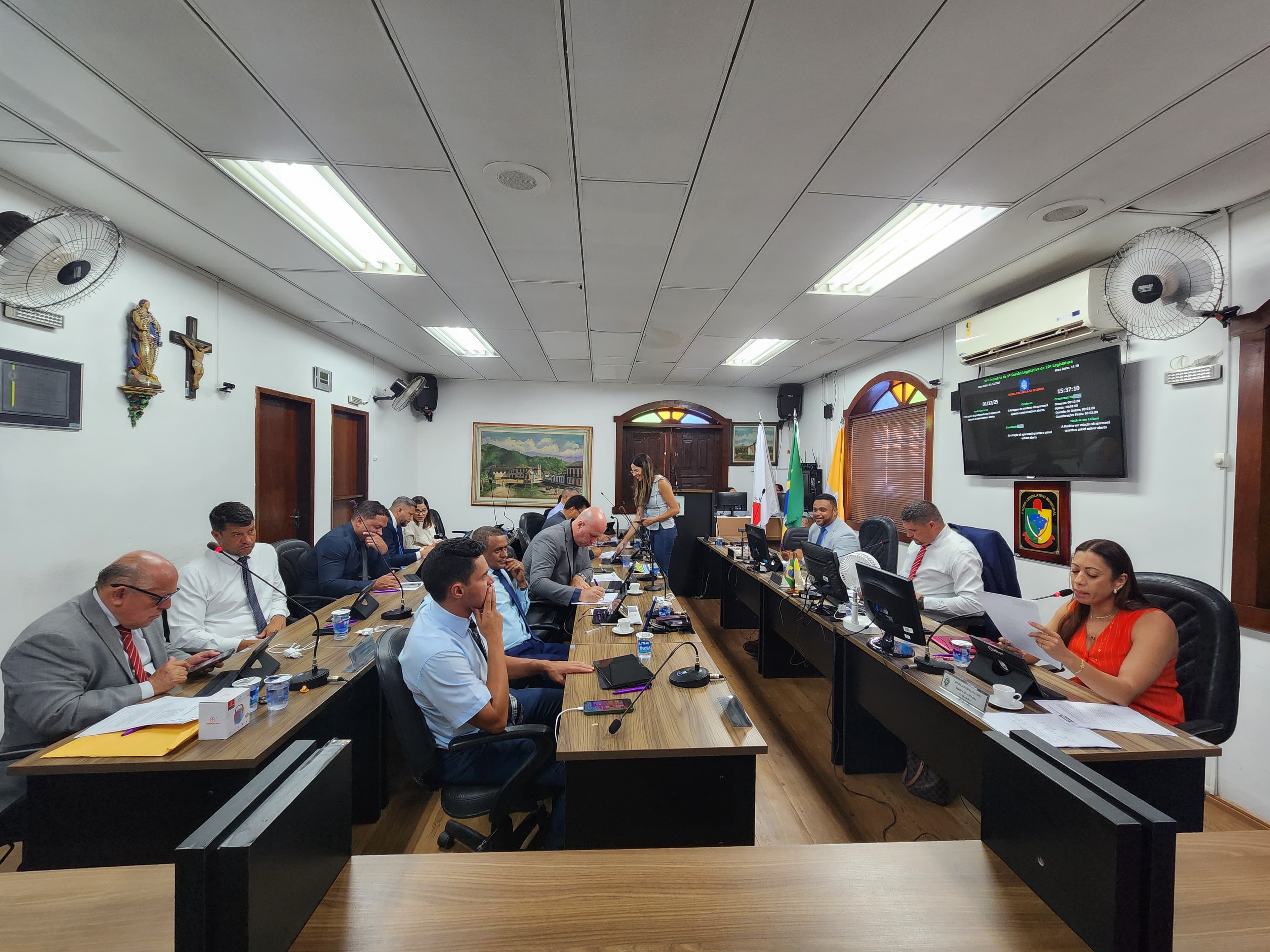 37ª Reunião Ordinária e Extraordinárias da Câmara Municipal de Sabará