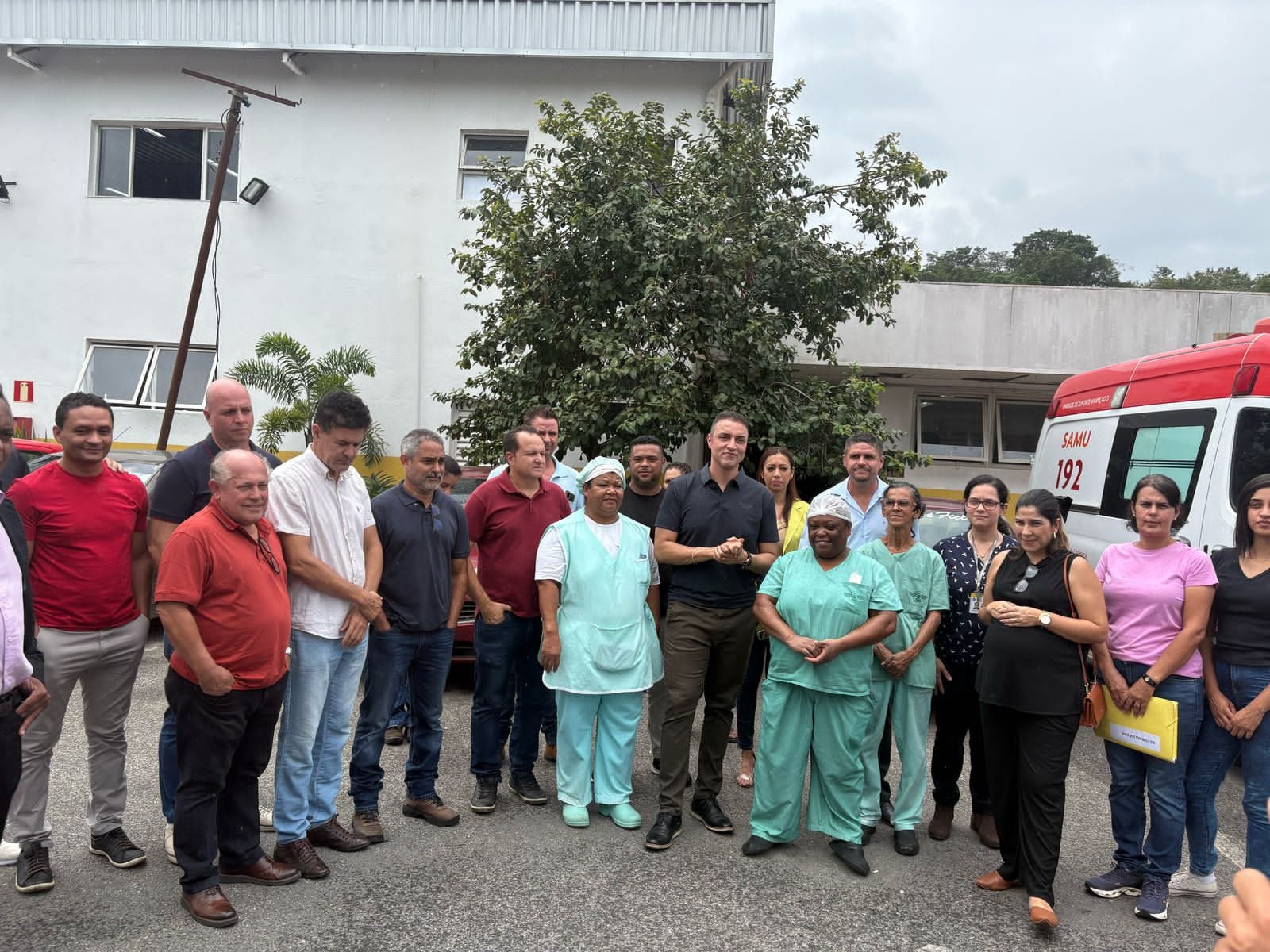 Câmara Municipal marca presença no início das obras de reforma da UPA Padre Lázaro