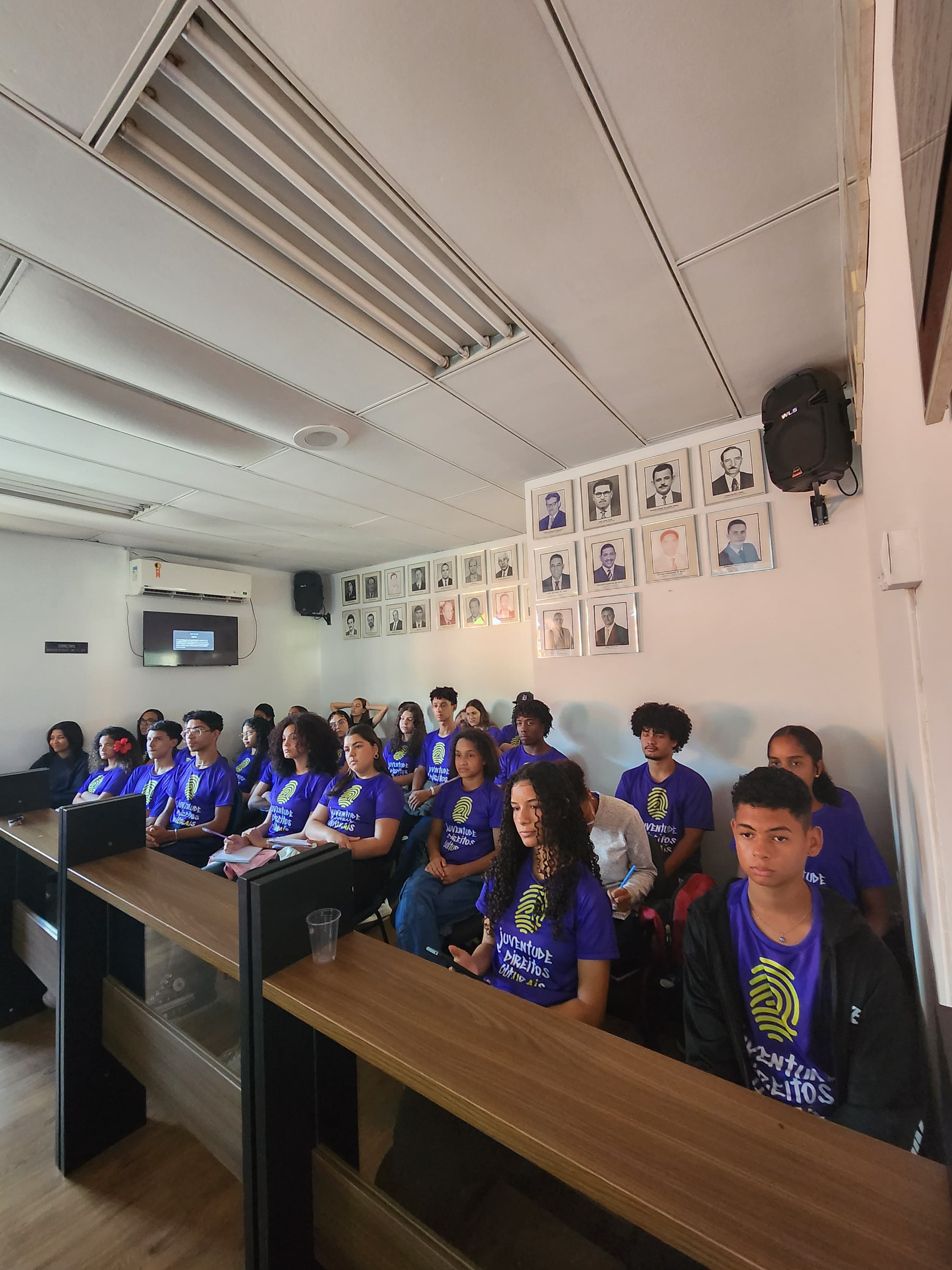 O Parlamento Jovem de Sabará 2025 já começou fazendo história!